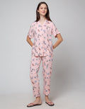St. Yves Short Sleeve Pyjama Pants Ledidoptera