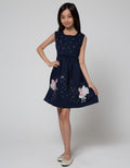 Kidz Too Angel And Star Midi Dress for Girls