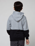 Character Sweater Hood Batman Logo Middle A