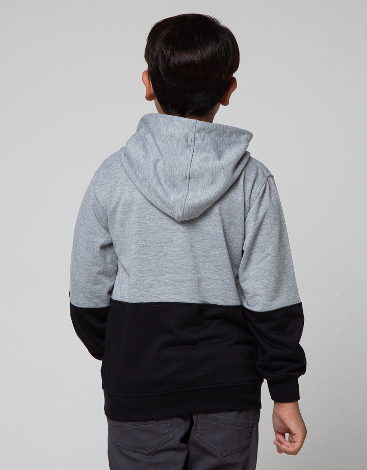 Character Sweater Hood Batman Logo Middle A