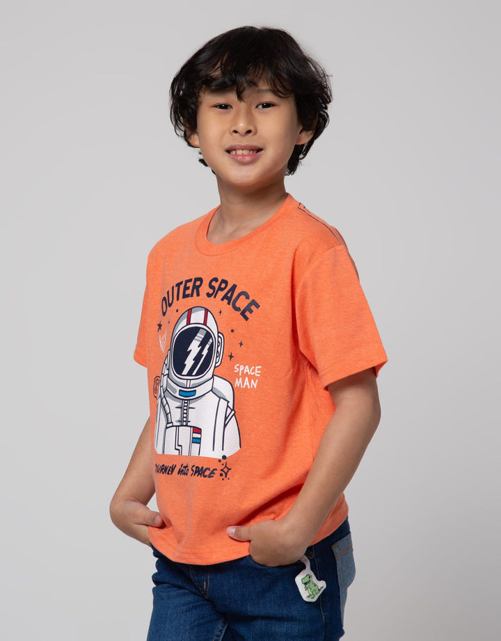 Little M Short Sleeve T-Shirt Best Buy Outer Space