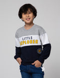 Little M Embroidered Little Explorer Sweatshirt