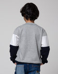 Little M Embroidered Little Explorer Sweatshirt