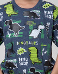 Little M Dino Print Kaos Anak Laki-Laki