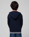 Little M Dino Car Rib Jaket Anak Laki-laki