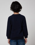 Little M Sweatshirt Dino Gigi Aplikasi Lengan