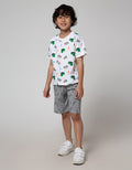 Little M Short Sleeve T-Shirt Print Dino Roar