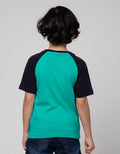 Little M Dino Apli Kaos Anak Laki-Laki