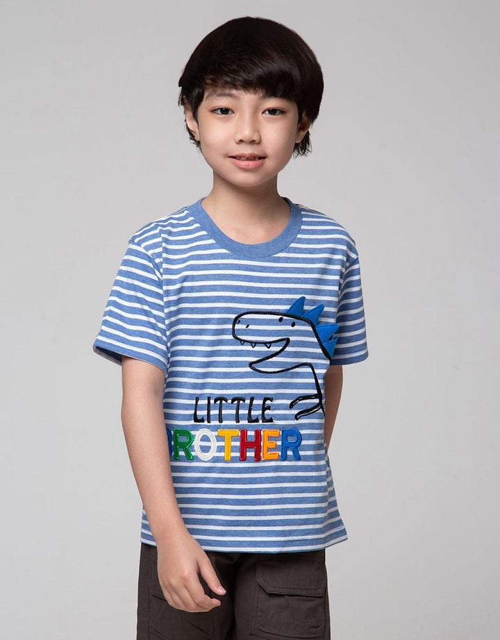 Little M Little Brother Boys T-Shirt