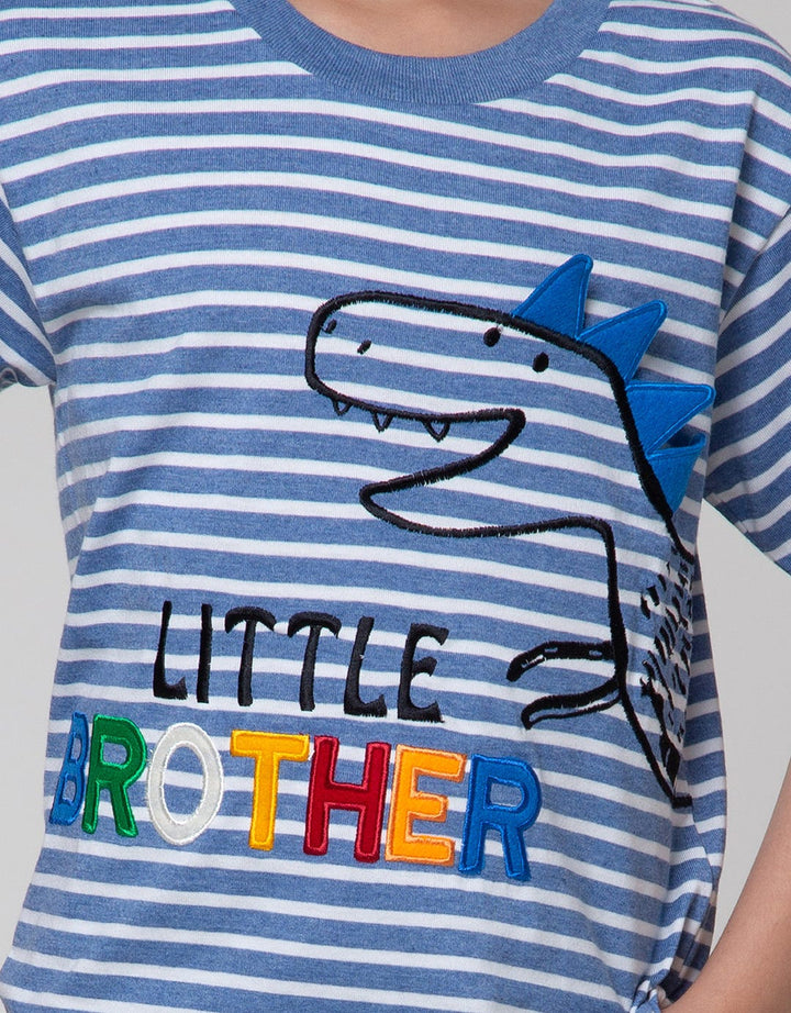 Little M Little Brother Boys T-Shirt