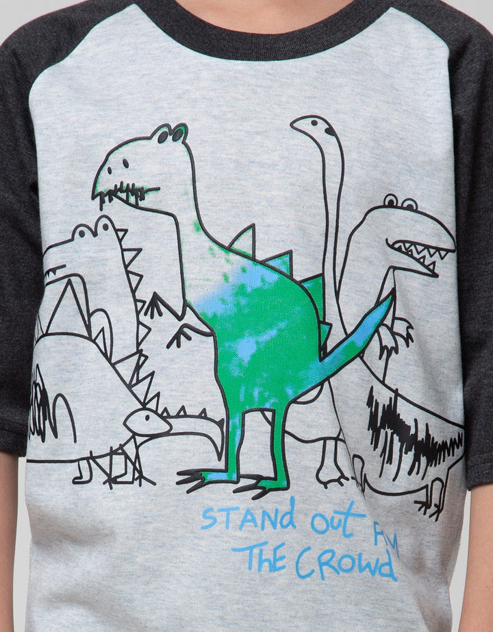 Little M Stand Out Raglan Anak Laki-Laki