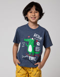 Little M Short Sleeve T-Shirt Multipack 2 Pack 2Pthdskt:Misty Medium Blue:6:Graphic:Ss T-Shirt