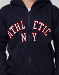 Little M Jacket Knit Terry Athletic
