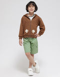 Little M Jacket Terry Bear