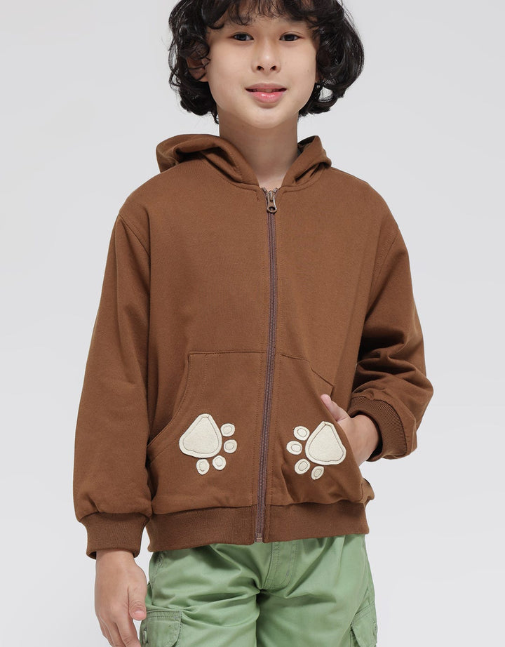 Little M Jacket Terry Bear