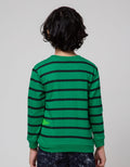 Little M Sweater Dino Stripe Sweater Anak Laki-Laki