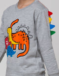 Little M Sweater Terry Dino Sweater Anak Laki-Laki