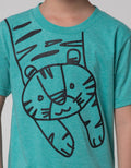 Little M Short Sleeve Tiger T-Shirt