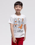Little M Best Buy Dino Robot Boys T-Shirt