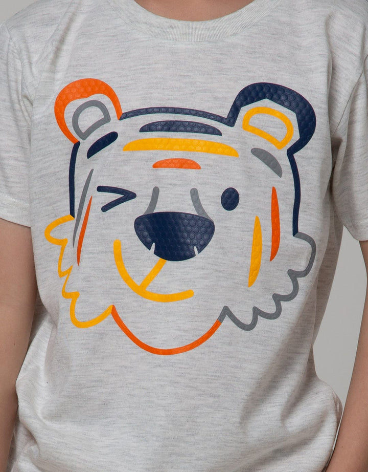 Little M Short Sleeve T-Shirt Print Best Buy Tiger