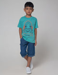 Little M Sharky Kaos Anak Laki-laki