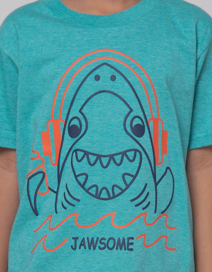 Little M Sharky Kaos Anak Laki-laki