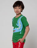 Little M Crocodile Print Boys T-Shirt