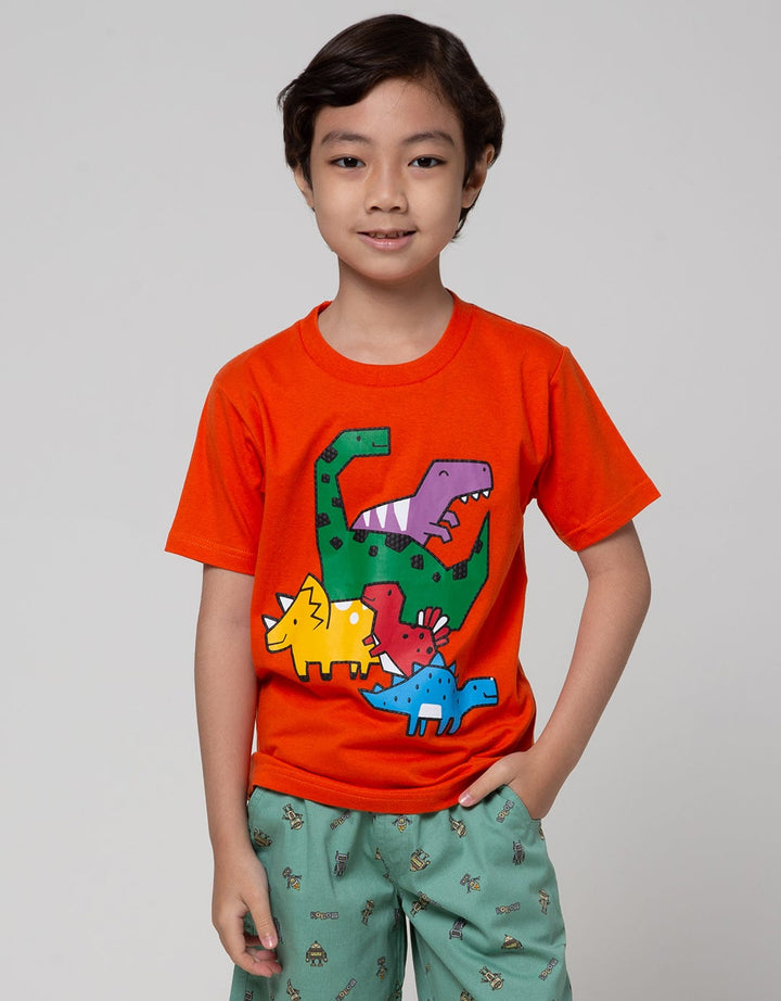 Little M Short Sleeve T-Shirt Print Best Buy Dino
