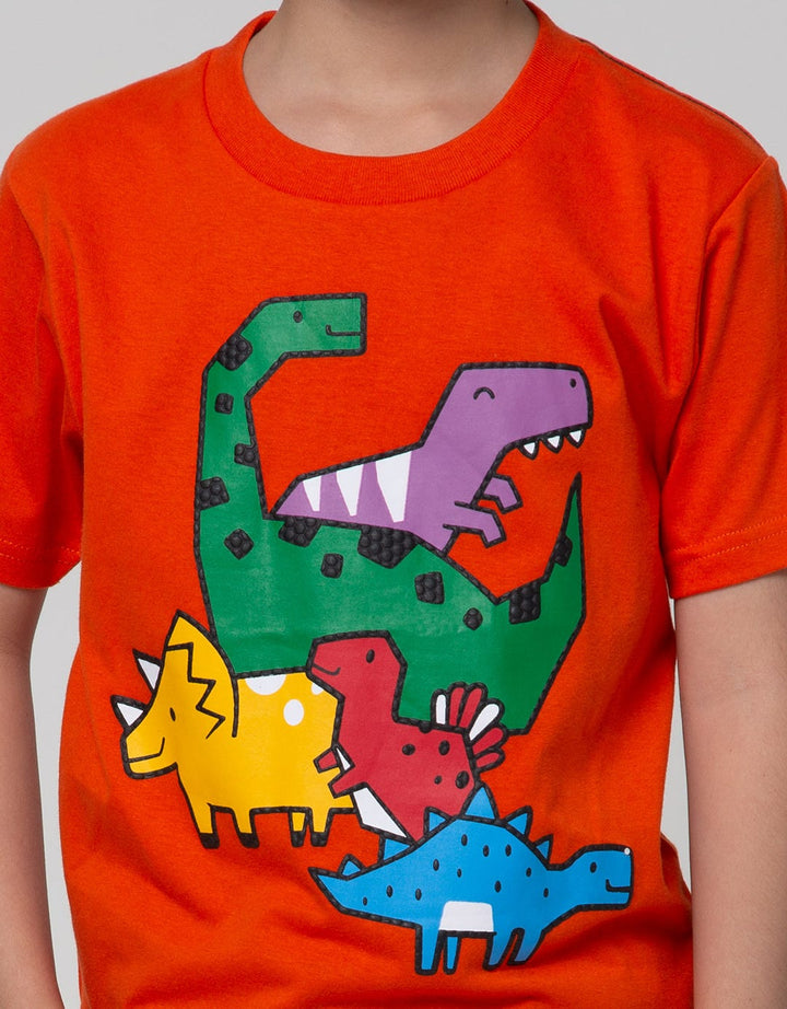 Little M Short Sleeve T-Shirt Print Best Buy Dino