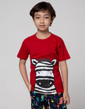Little M Short Sleeve T-Shirt Print Best Buy Zebra