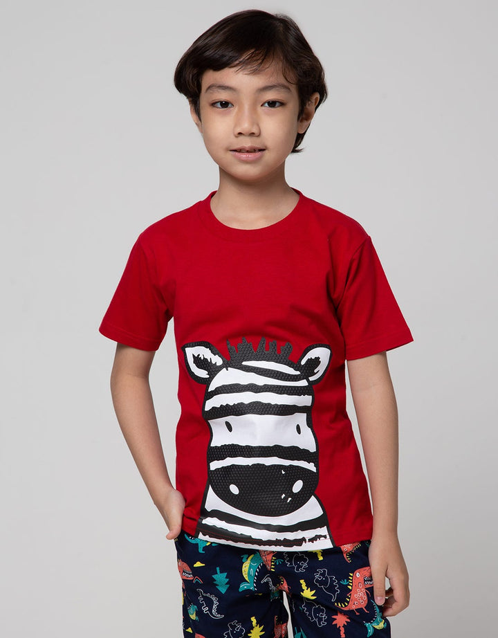 Little M Short Sleeve T-Shirt Print Best Buy Zebra
