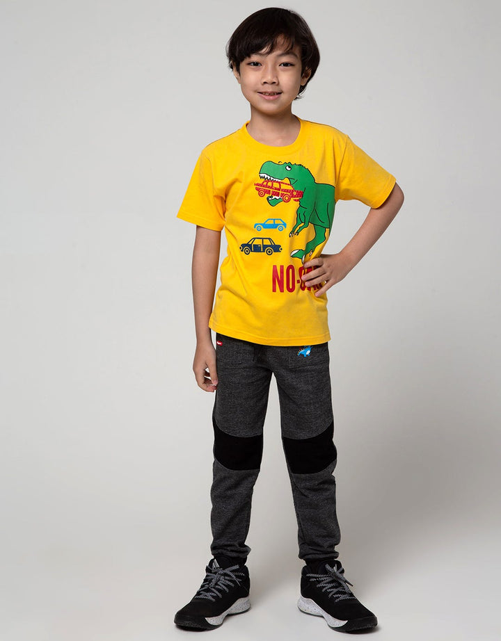 Little M Short Sleeve T-Shirt Print Best Buy Dino No Car