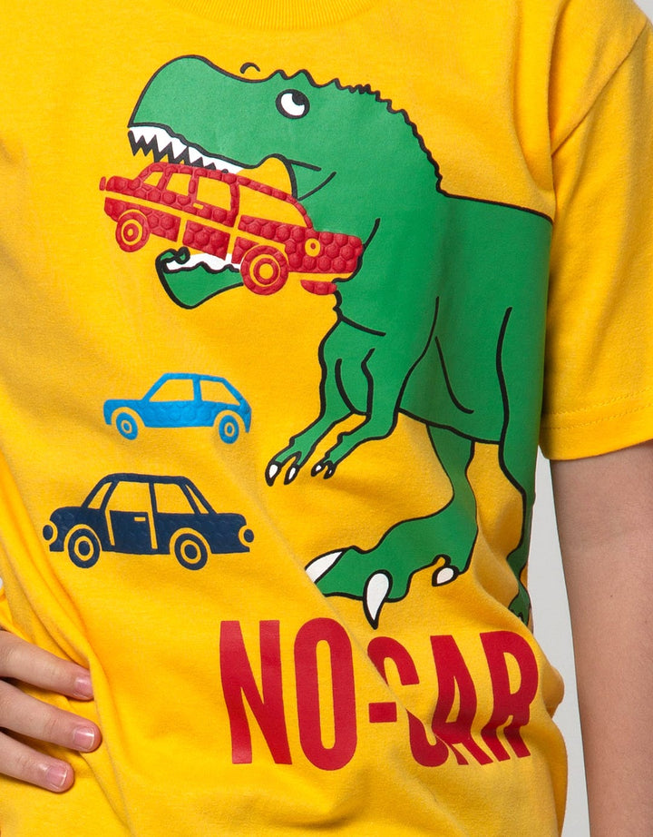 Little M Short Sleeve T-Shirt Print Best Buy Dino No Car