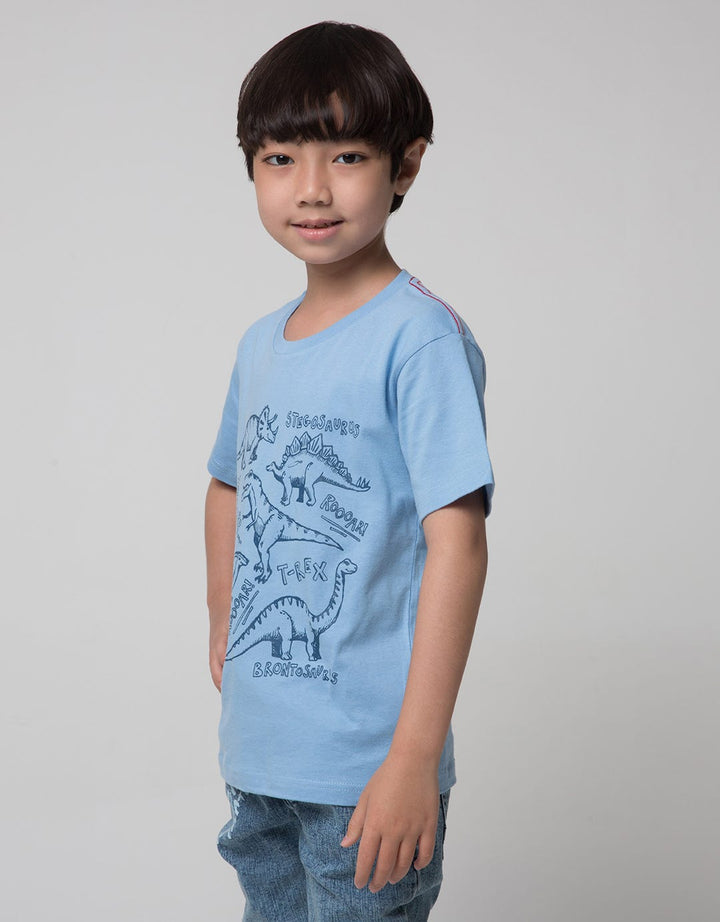 Little M Short Sleeve T-Shirt Print Best Buy Dino
