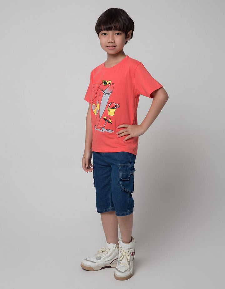 Little M Bet Buy Shark Boys T-Shirt