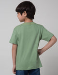 Little M Monster Print Kaos Anak Laki-laki