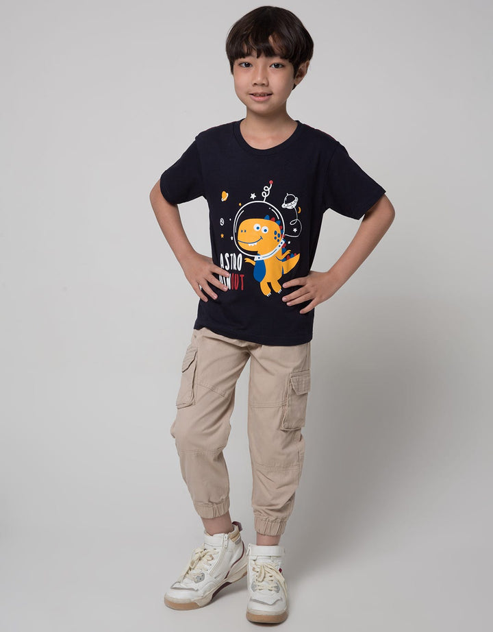 Little M Short Sleeve T-Shirt Astro Dino
