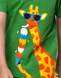 Little M Short Sleeve T-Shirt Print Best Buy Giraffe