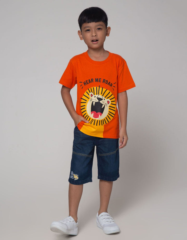 Little M Buy Tiger Kaos Anak Laki-laki