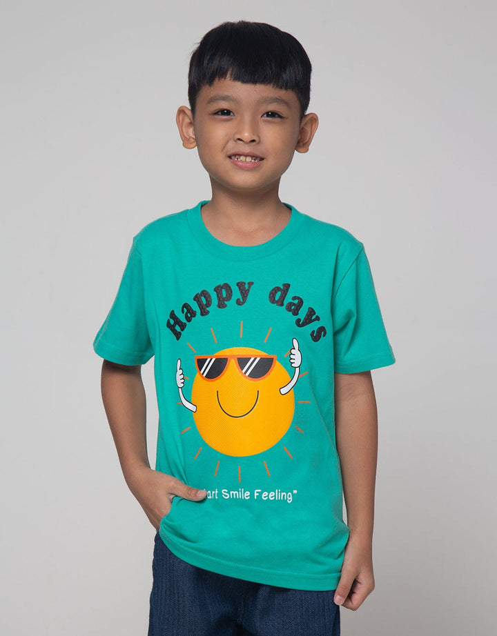 Little M Happy Day Kaos Anak Laki-laki
