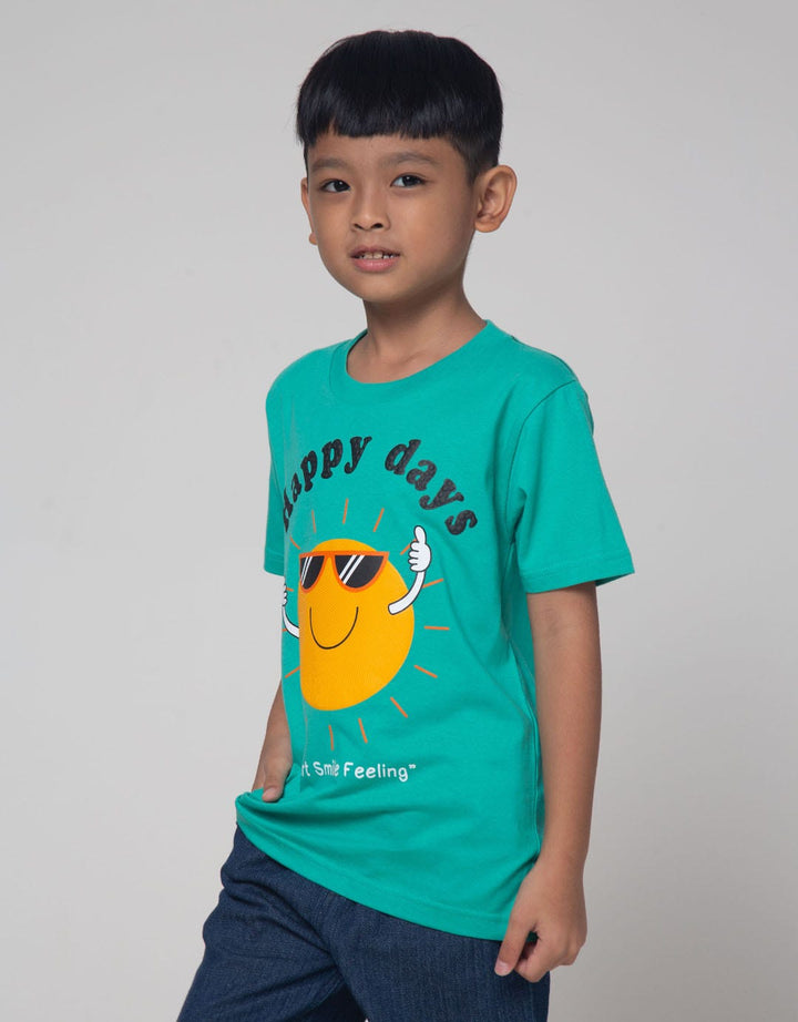 Little M Happy Day Kaos Anak Laki-laki