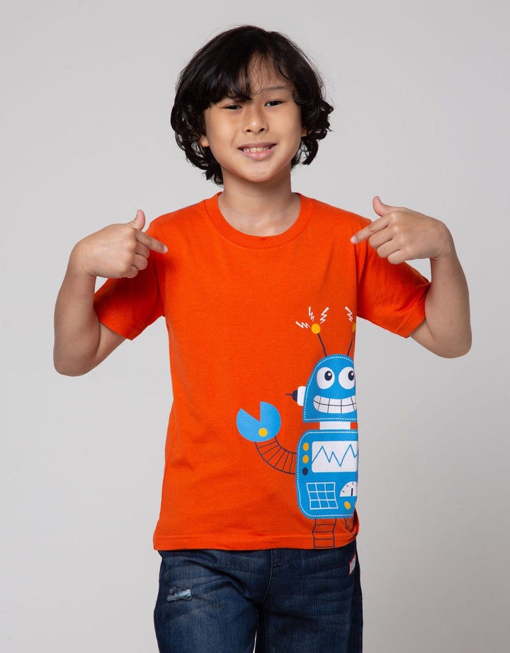 Little M Buy Robot Kaos Anak Laki-Laki