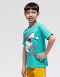 Little M Best Buy Shark Kaos Anak Laki-laki