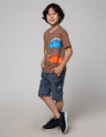 Little M Dino Best Kaos Anak Laki-Laki
