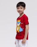 Little M Tiger Hero Kaos Anak Laki-laki