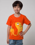 Little M Short Sleeve T-Shirt Tiger Application