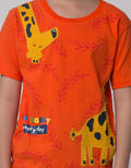 Little M Girrafe Apps Boys T-shirts