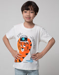 Little M Short Sleeve T-Shirt Print Say Cheese Aplikasi