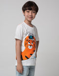 Little M Short Sleeve T-Shirt Print Say Cheese Aplikasi