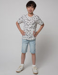 Little M Zebra Print Boys T-Shirt